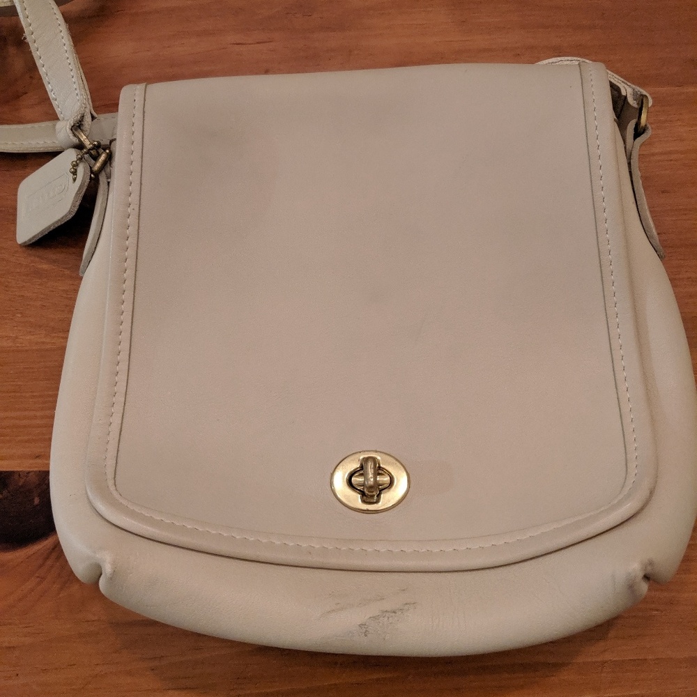 Soft leather Coach cross-body